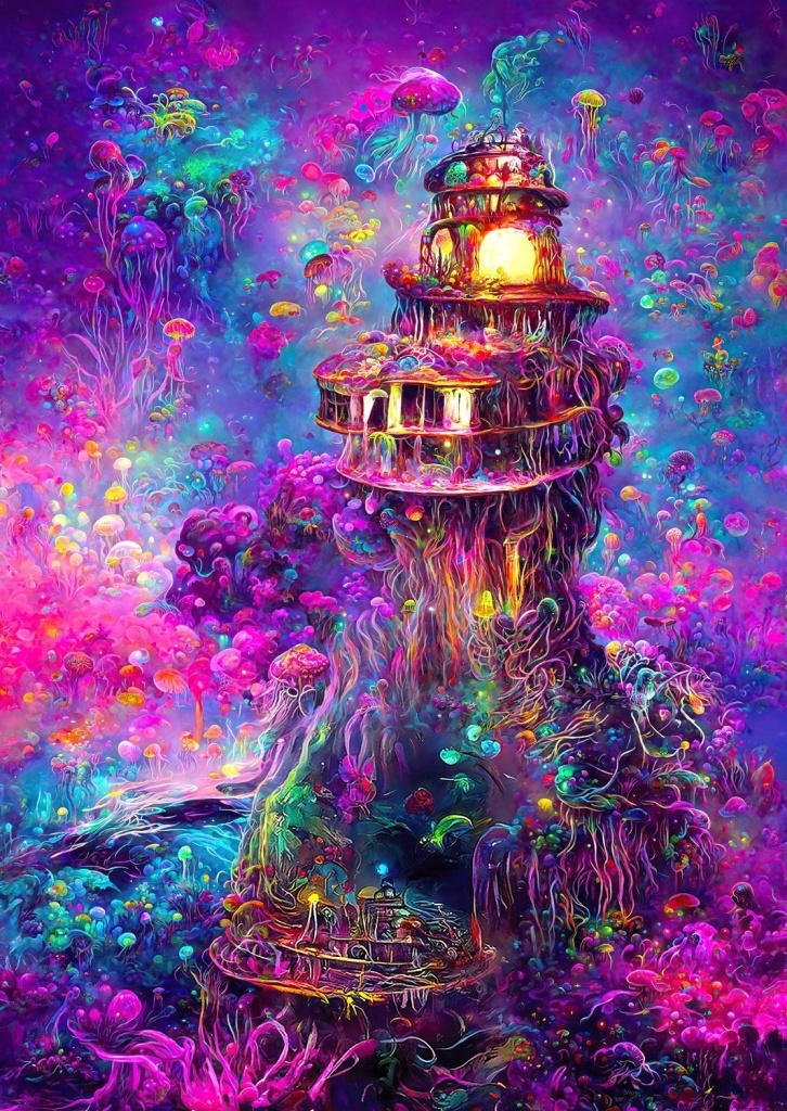 Puzzle Podvodní maják 1000 dílků