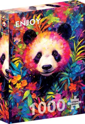 Puzzle Hravé pandí mládě 1000 dílků