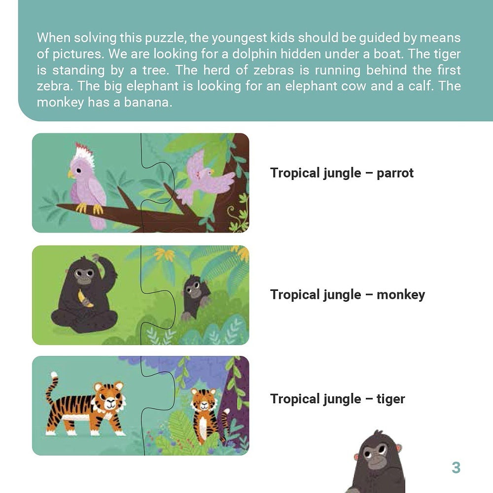 Giaaant Puzzle Duo Where animals live