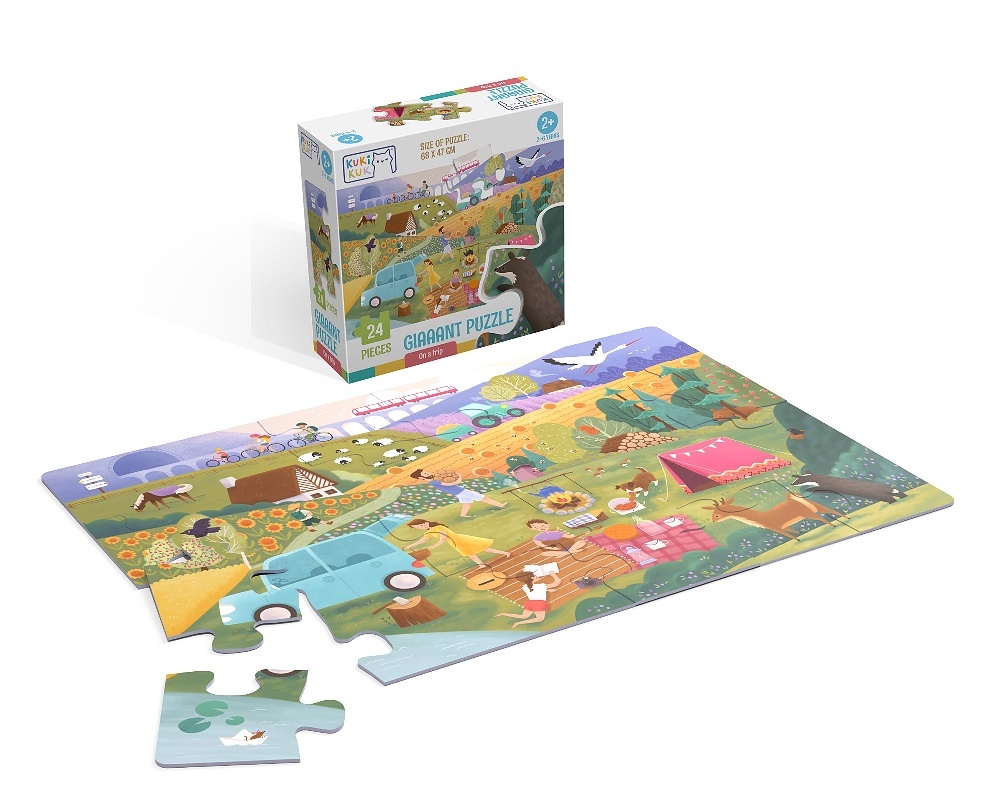 Giaaant Puzzle On a trip