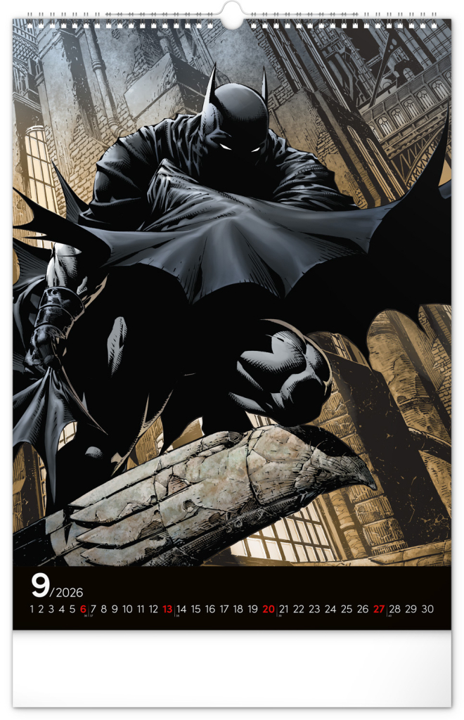 Batman 2026 - nástěnný kalendář