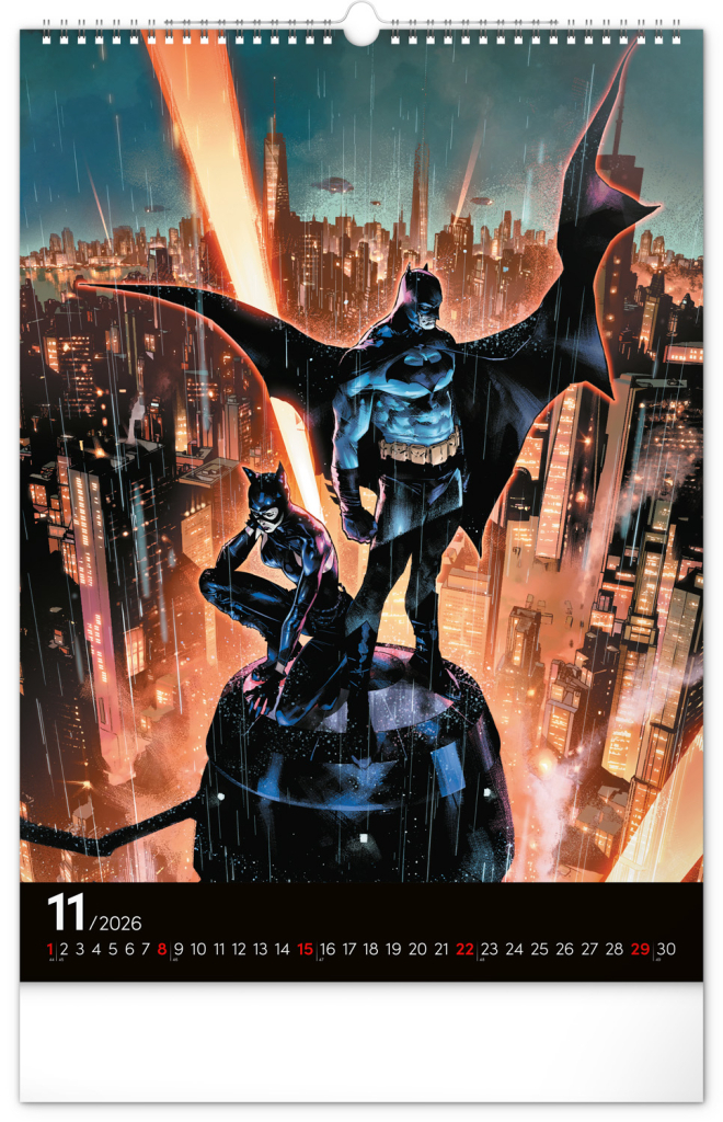 Batman 2026 - nástěnný kalendář