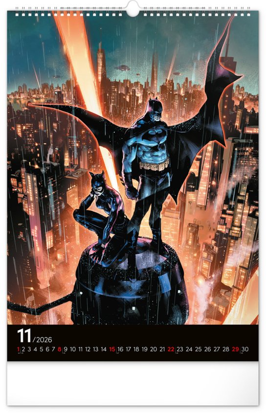 Batman 2026 - nástěnný kalendář