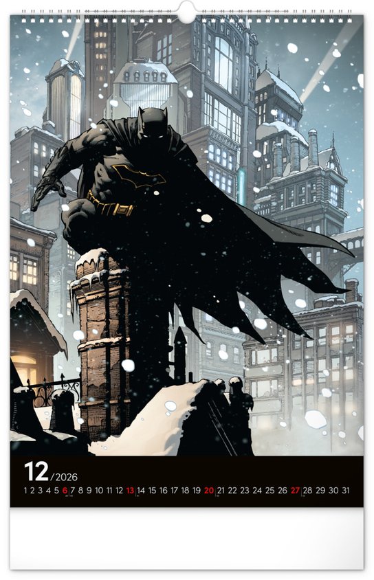 Batman 2026 - nástěnný kalendář