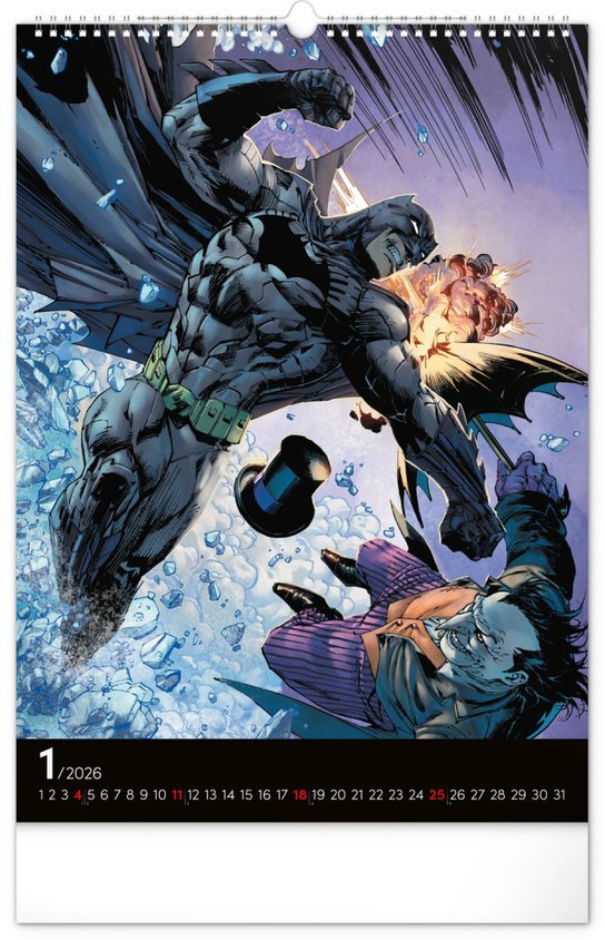 Batman 2026 - nástěnný kalendář