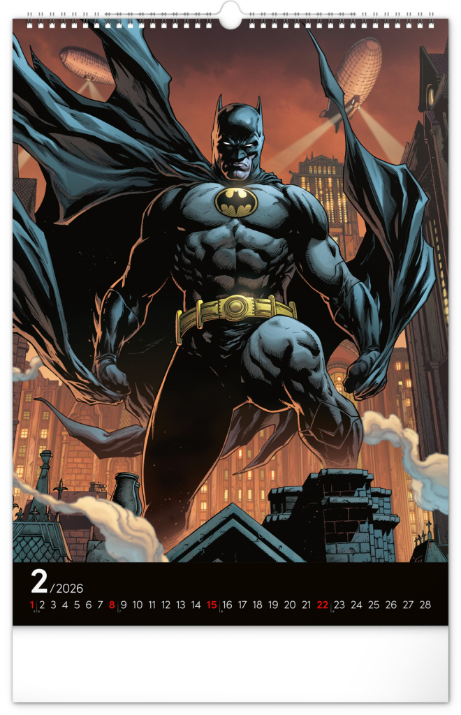 Batman 2026 - nástěnný kalendář
