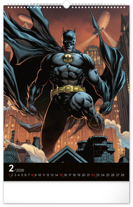 Batman 2026 - nástěnný kalendář