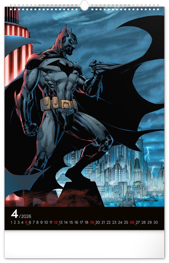 Batman 2026 - nástěnný kalendář