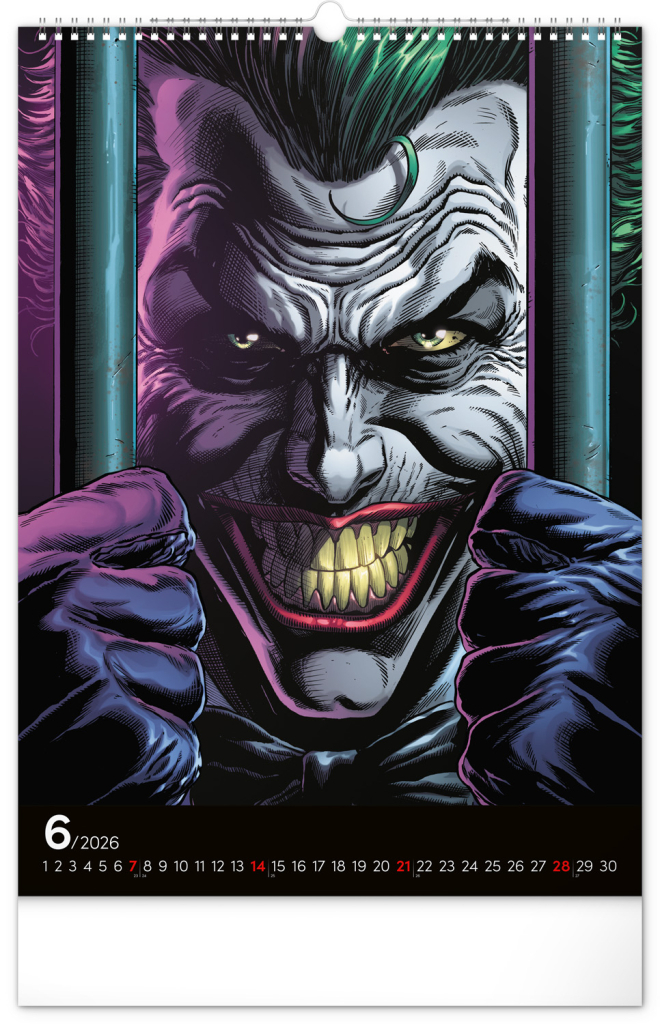 Batman 2026 - nástěnný kalendář