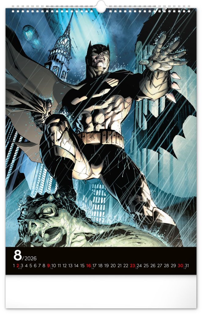 Batman 2026 - nástěnný kalendář