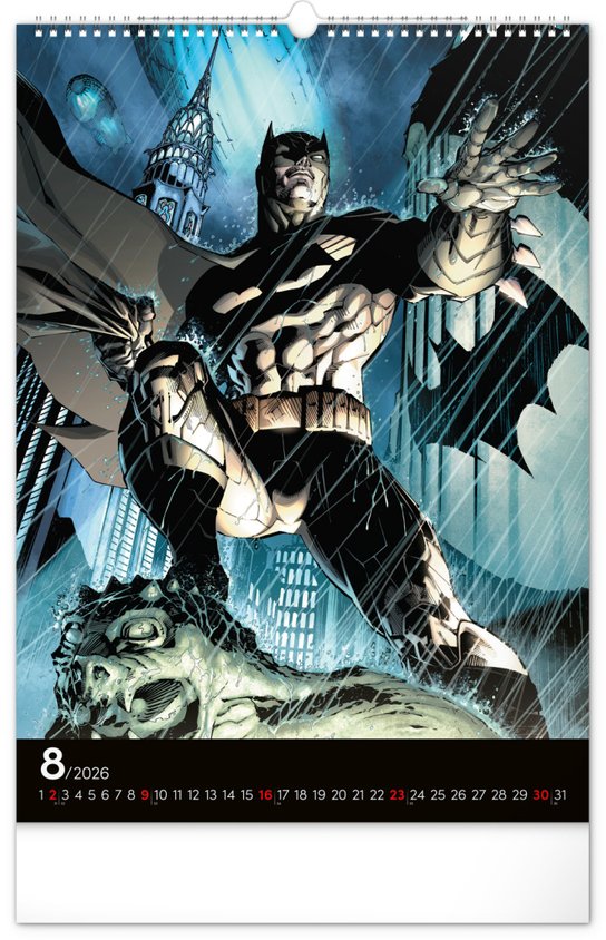 Batman 2026 - nástěnný kalendář