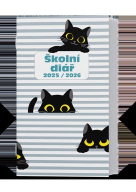 Školní diář 2025/2026 Kamil Kočky