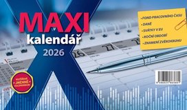Maxi kalendář 2026 - stolní kalendář