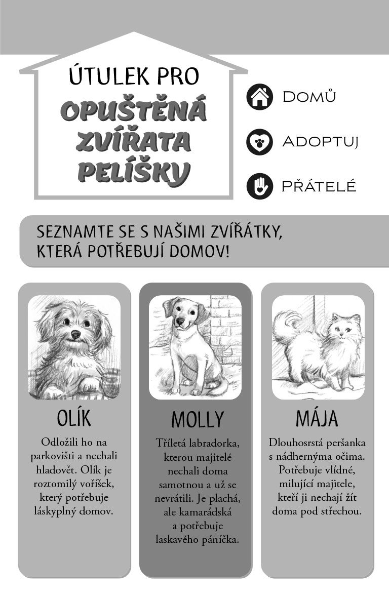 Zachráněná zvířátka: Opuštěné štěňátko