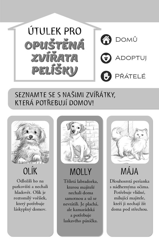 Zachráněná zvířátka: Opuštěné štěňátko