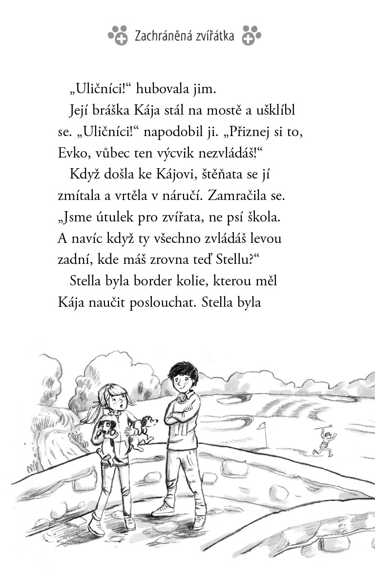 Zachráněná zvířátka: Opuštěné štěňátko