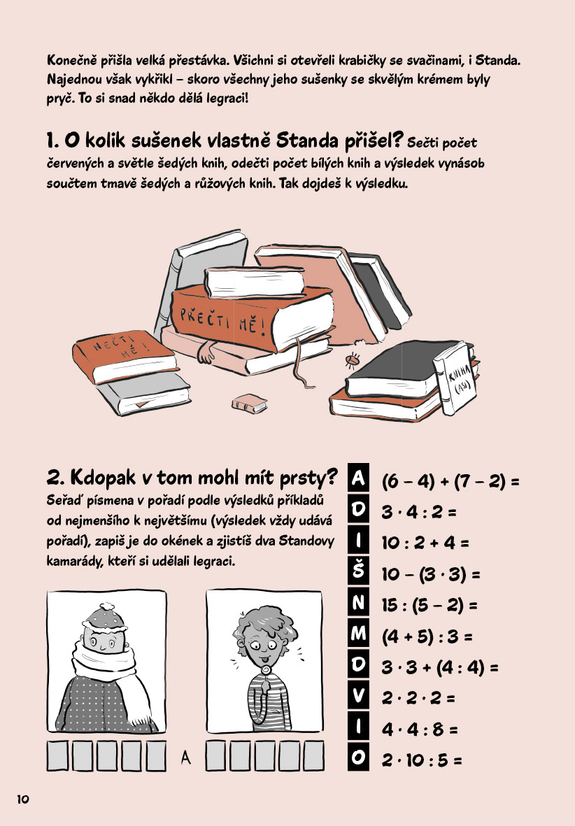 Školní fantom – logické záhady pro bystré hlavičky