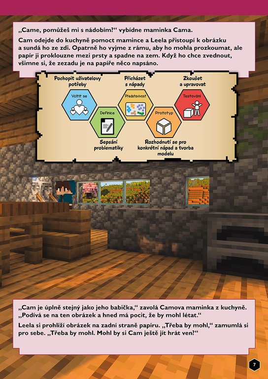 Minecraft - Plánování a technologie (7 - 11 let)