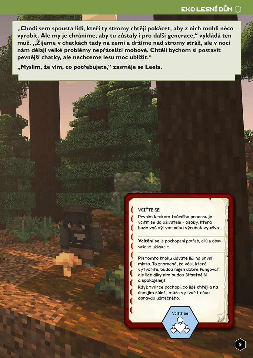 Minecraft - Plánování a technologie (7 - 11 let)