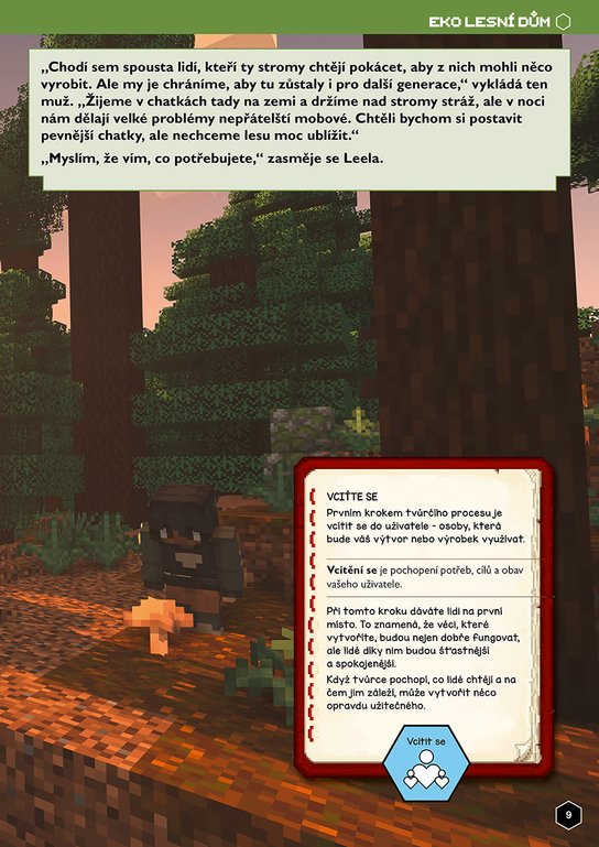 Minecraft - Plánování a technologie (7 - 11 let)