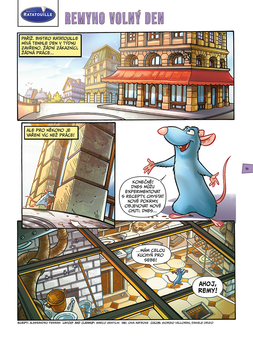 Disney - 5minutové komiksy