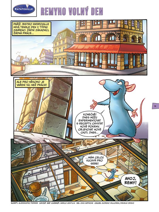 Disney - 5minutové komiksy