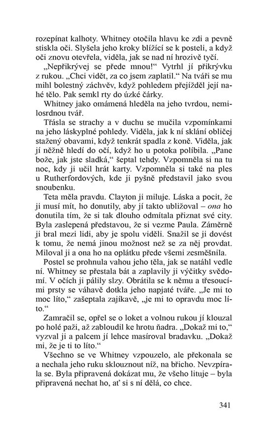 Whitney, moje láska