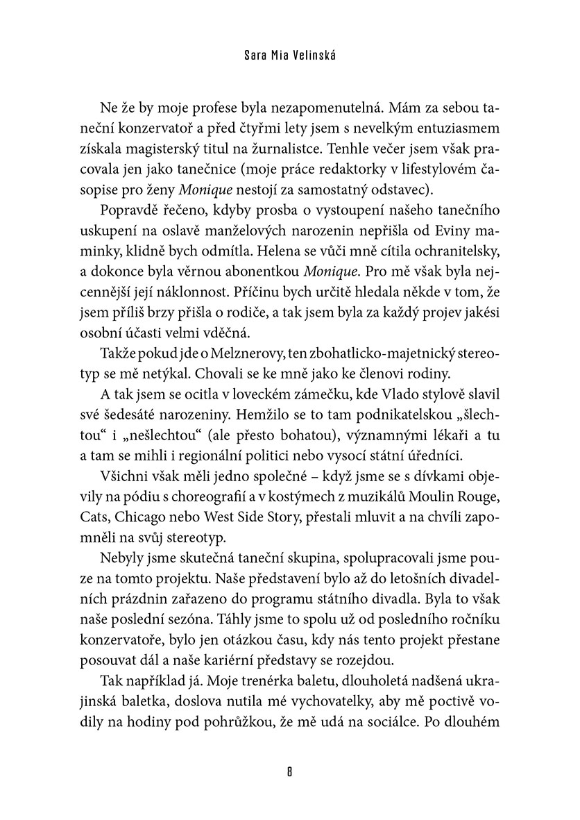 Žalobce a já