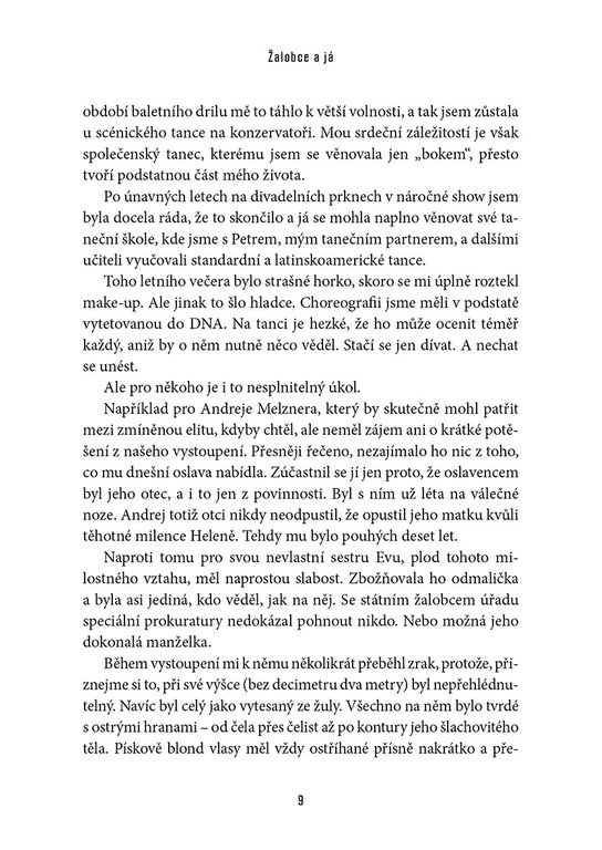 Žalobce a já