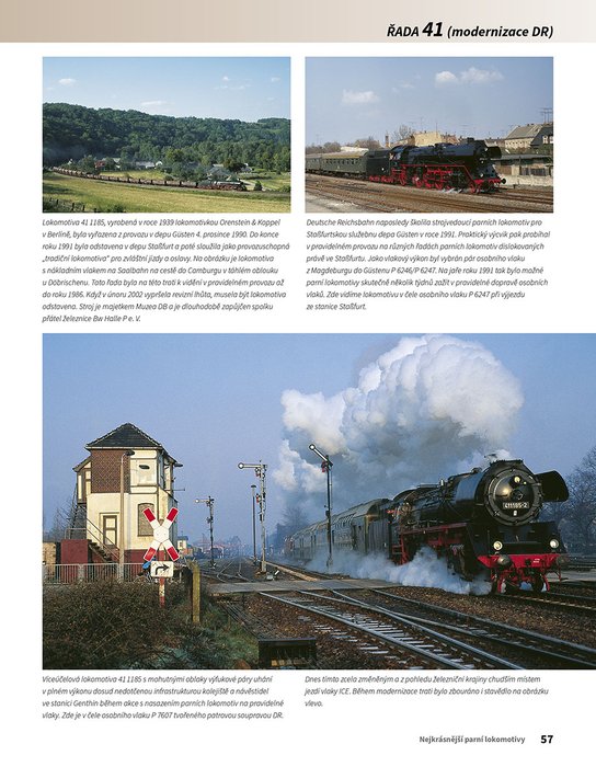 Parní lokomotivy celého světa