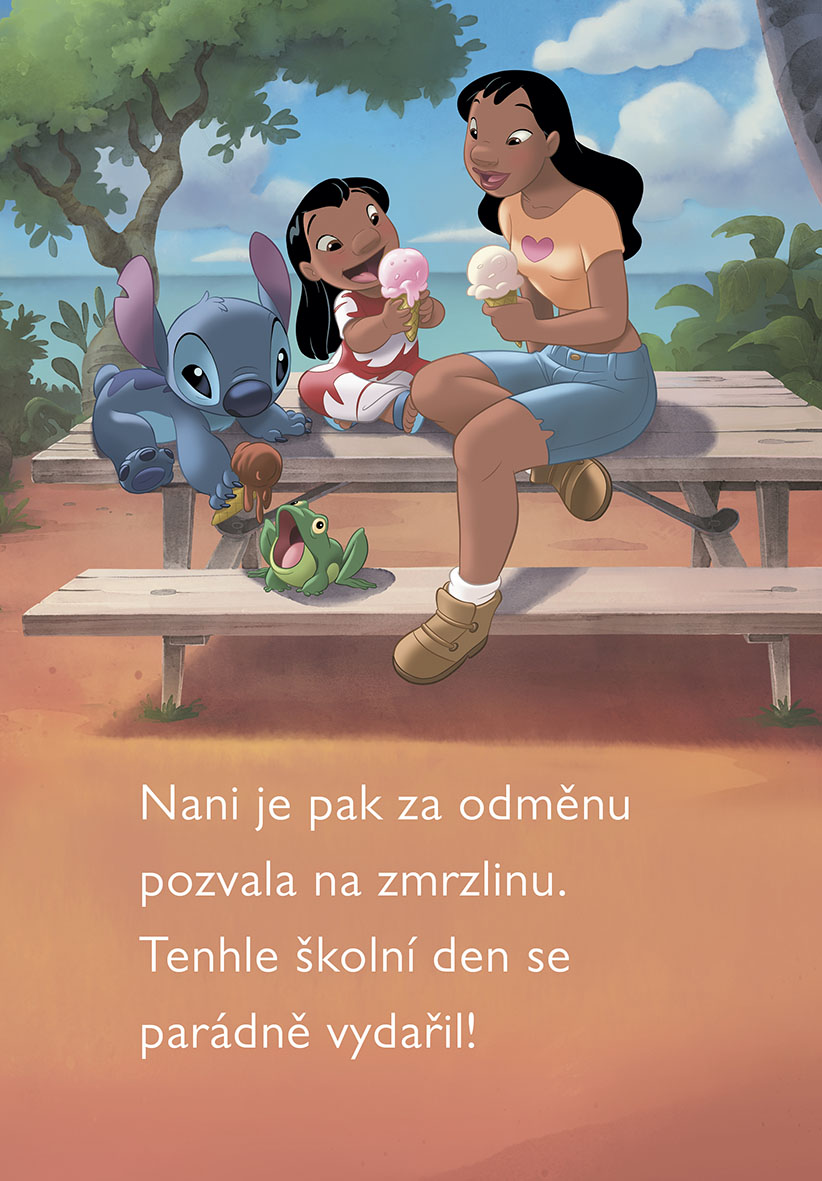 Stitch – Začínáme číst - Stitch jde do školy