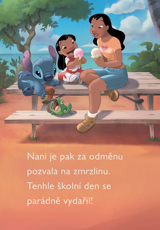 Stitch – Začínáme číst - Stitch jde do školy
