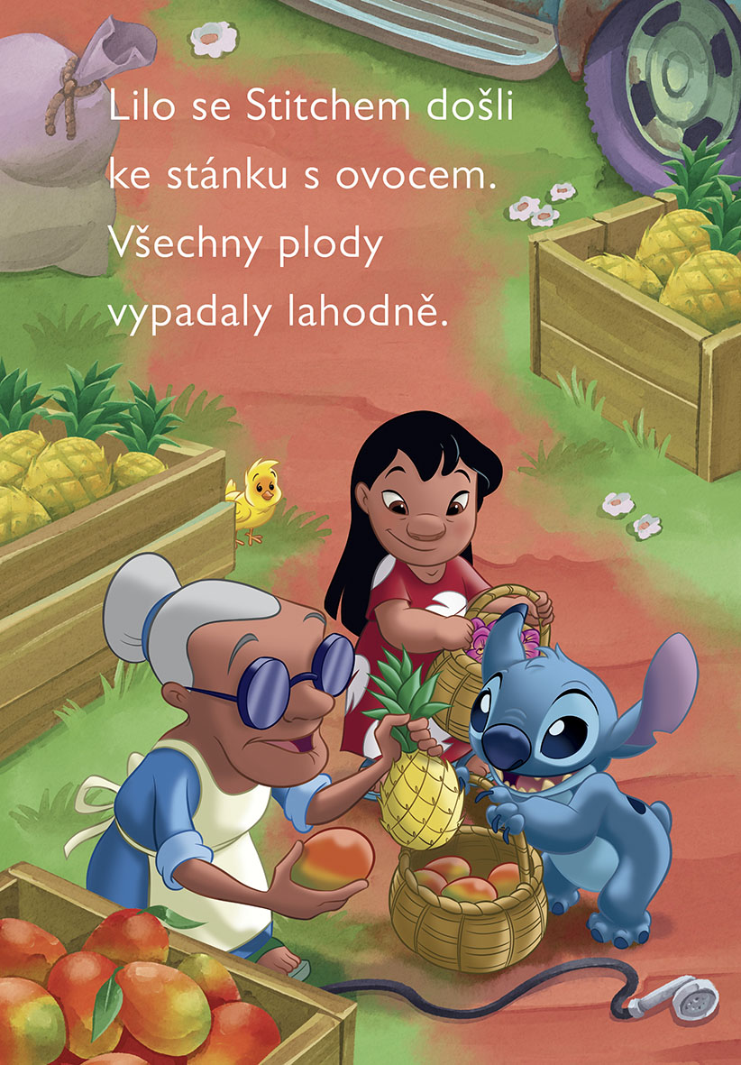 Stitch – Začínáme číst - Stitch jde do školy