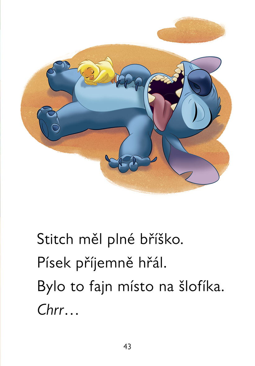 Stitch – Začínáme číst - Stitch jde do školy