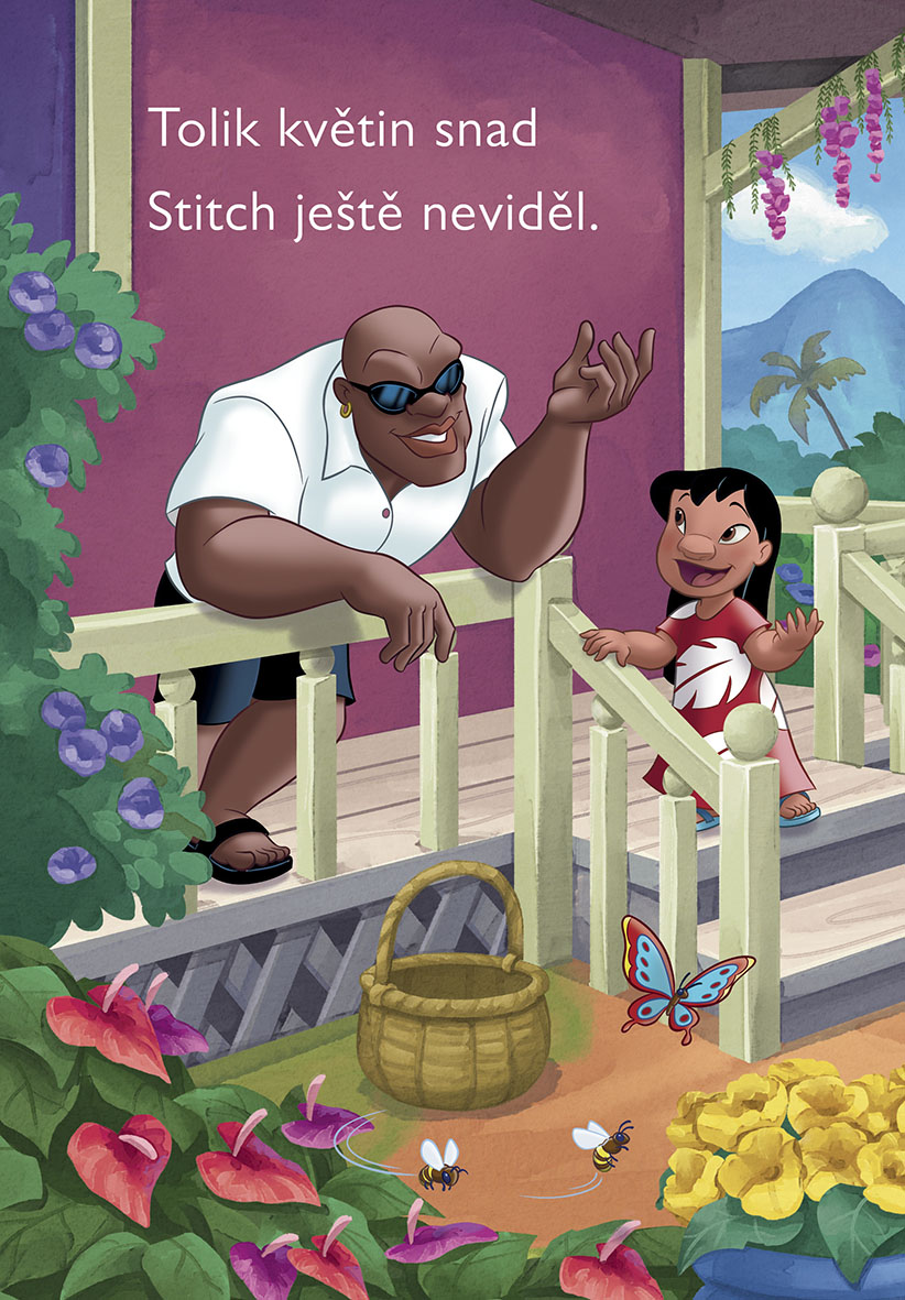 Stitch – Začínáme číst - Stitch jde do školy