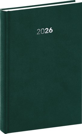 Denní diář 2026 Balakon zelený