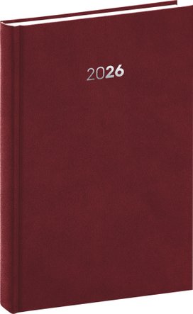 Denní diář 2026 Balakon bordó