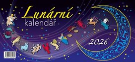 Lunární kalendář 2026 - stolní kalendář