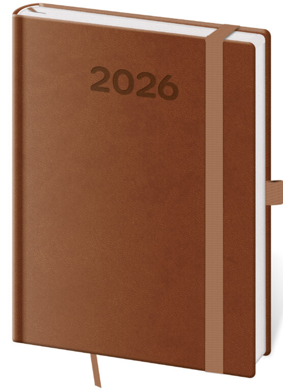 Týdenní diář 2026 B6 Print Pop mousse