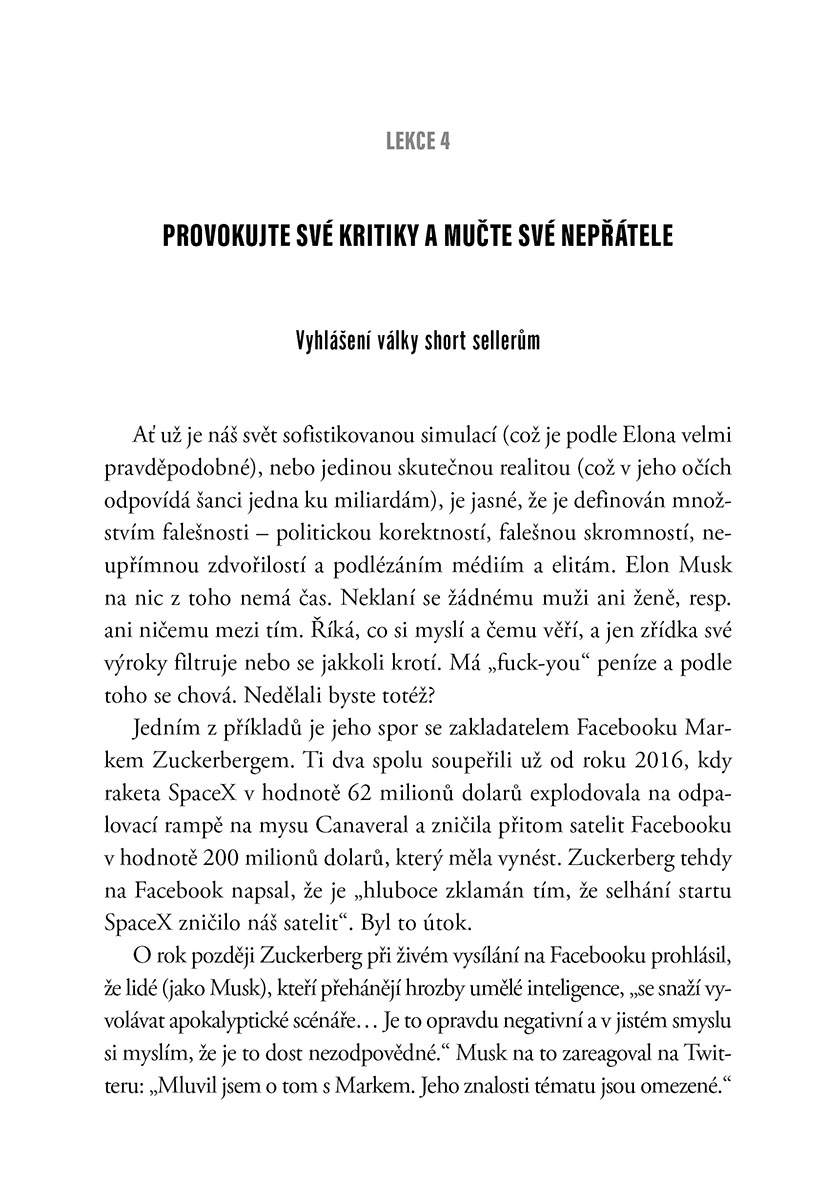 Elon Musk: 11 lekcí pro život a byznys
