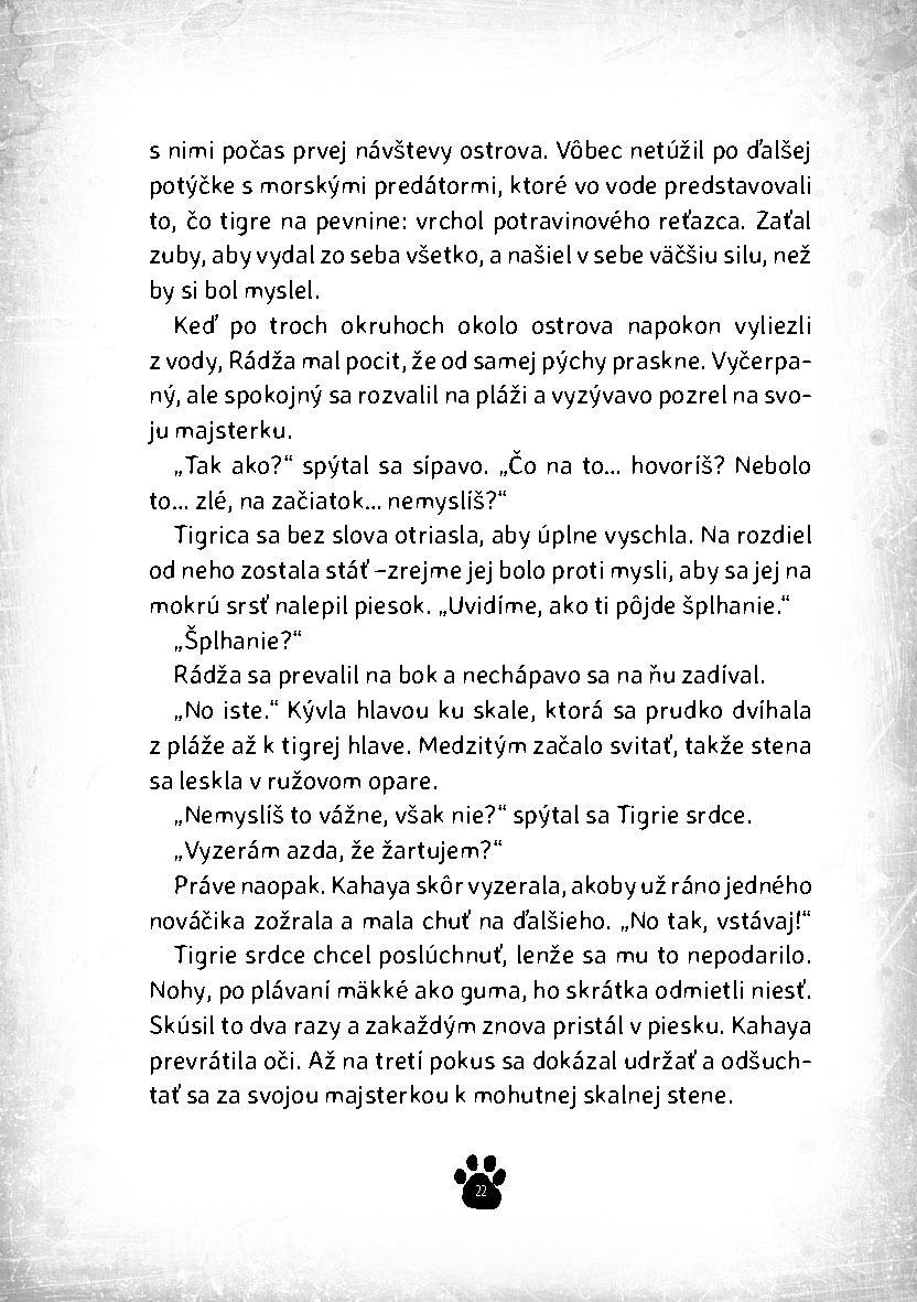 Tigrie srdce 2 - Ostrov Tieňových bojovníkov