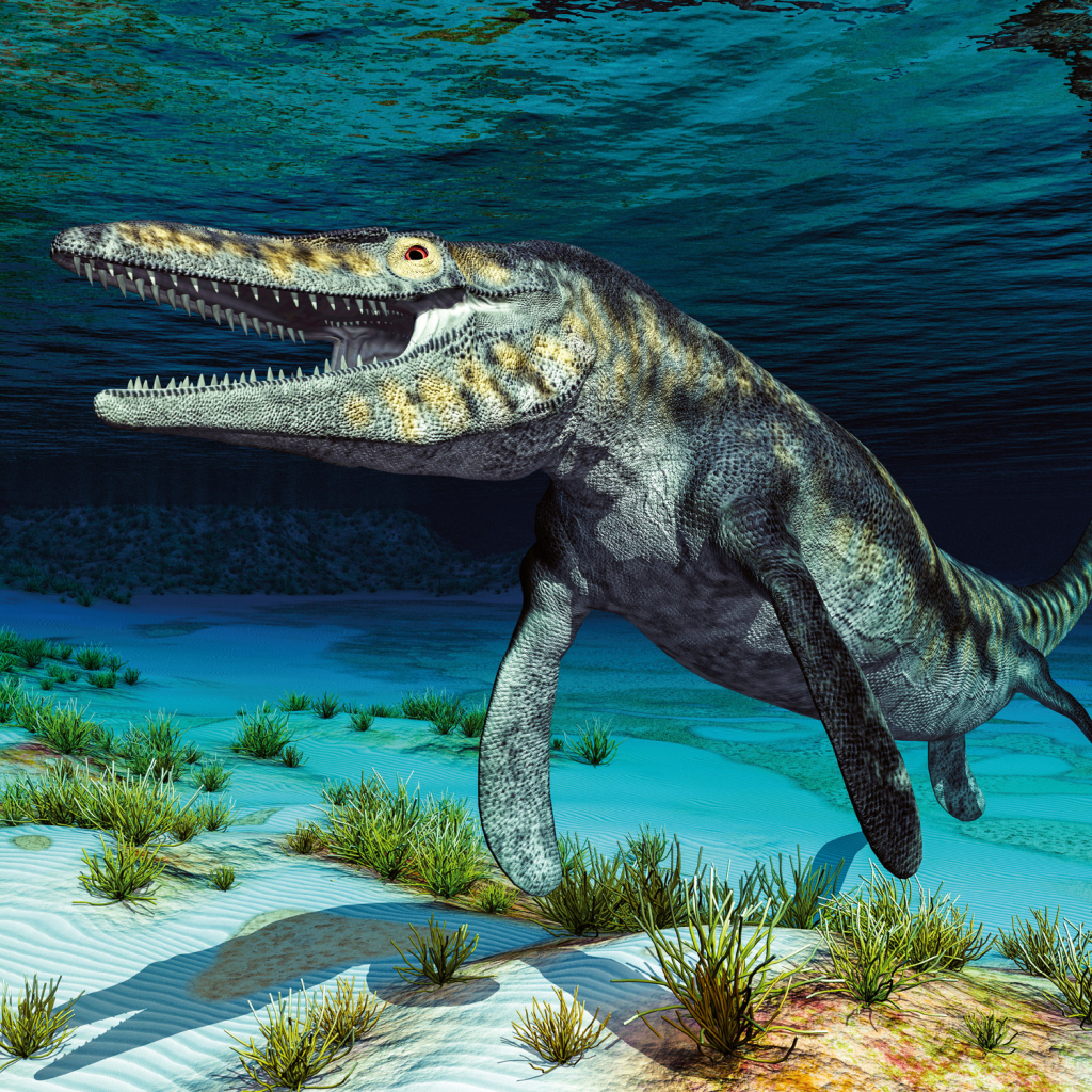 Poznámkový kalendář Dinosauři 2026 - nástěnný kalendář