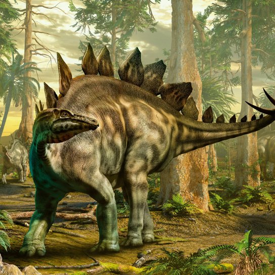 Poznámkový kalendář Dinosauři 2026 - nástěnný kalendář