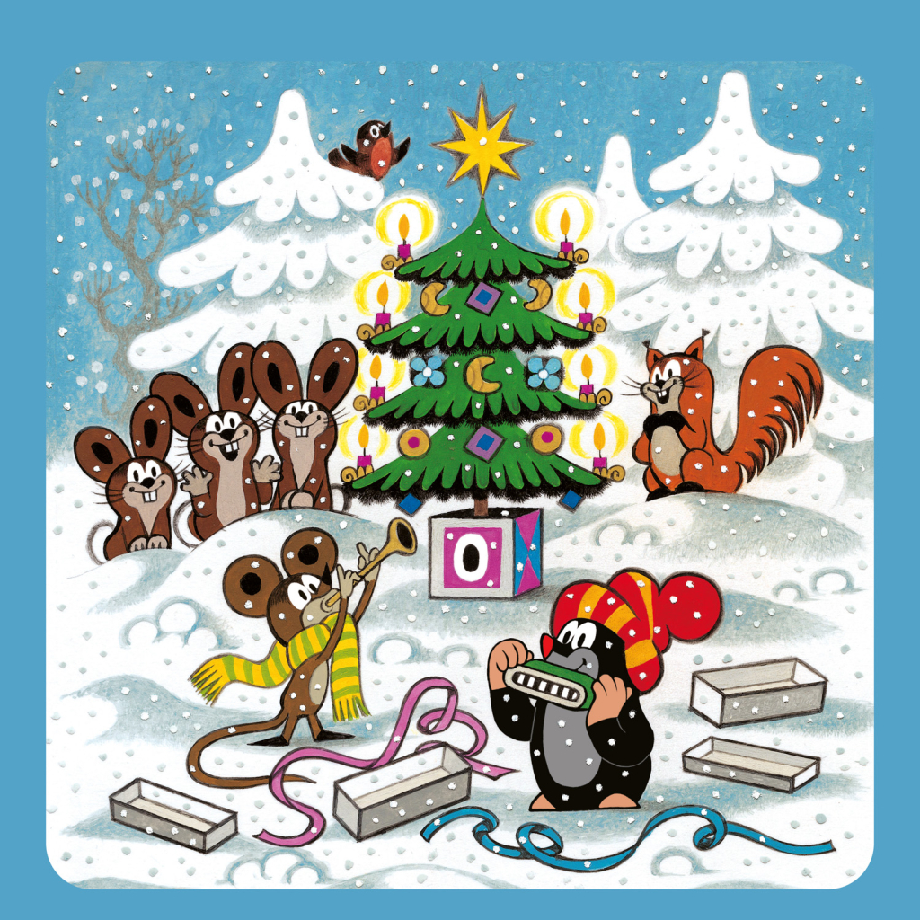 Poznámkový kalendář Krteček 2026 - nástěnný kalendář