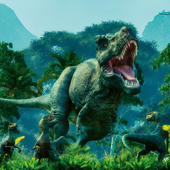 Poznámkový kalendář Dinosauři 2026 - nástěnný kalendář