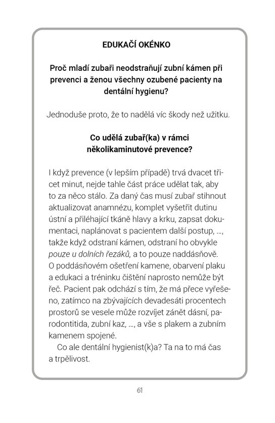 Zubařská odysea