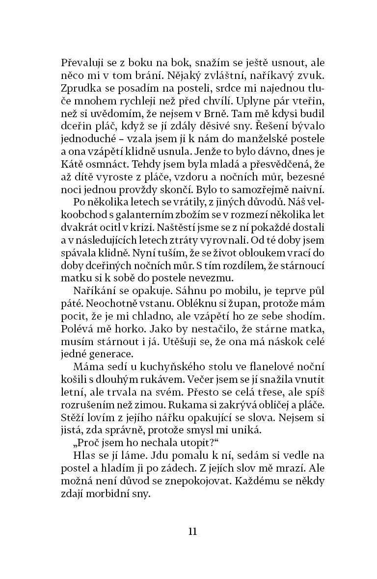 Vrstvy na dně