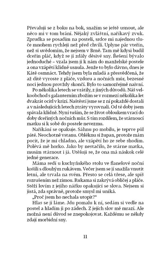Vrstvy na dně