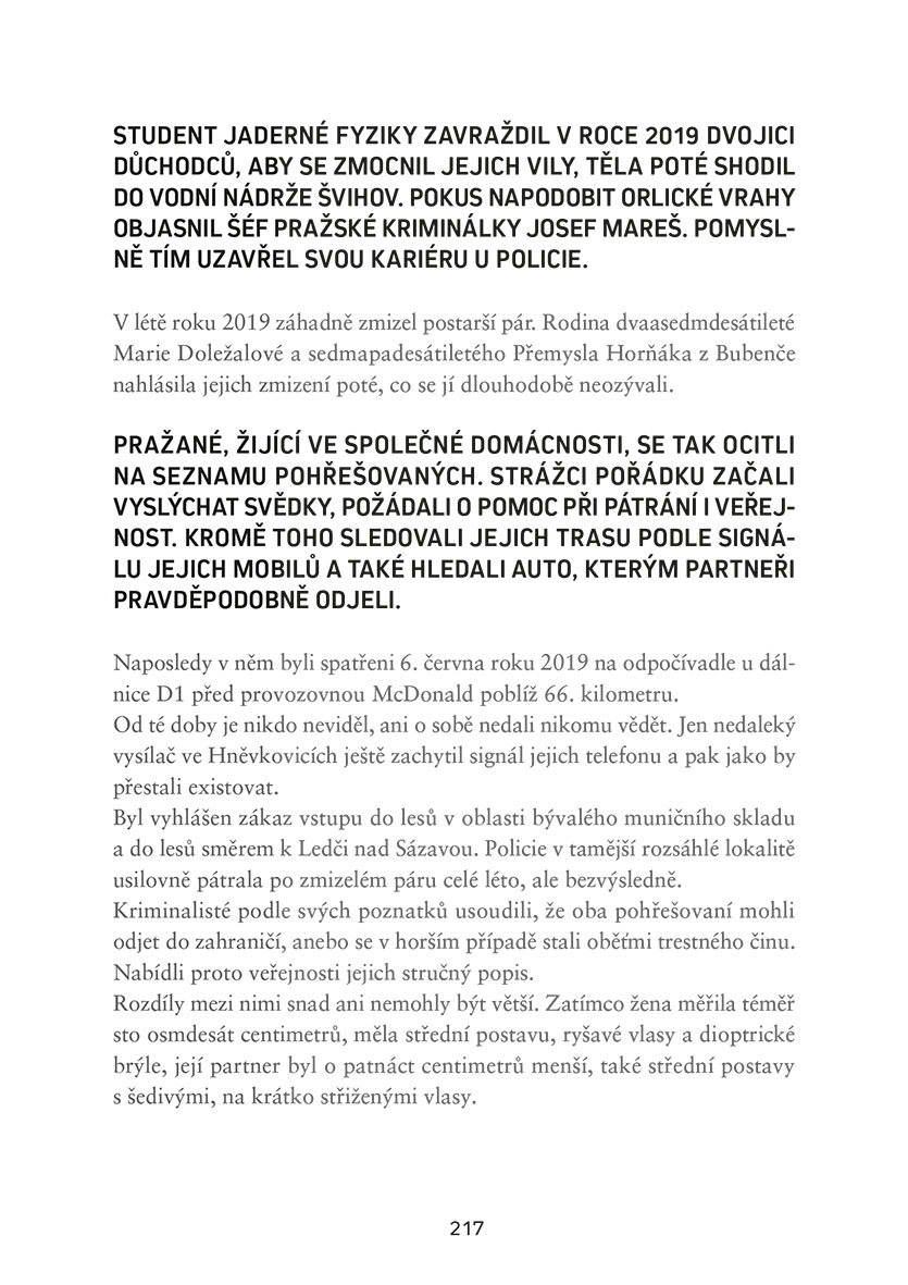 Skutečné zločiny v Praze a okolí 2
