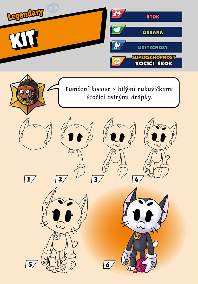 Noví Brawleři – Kreslení pro Brawlstarsáky